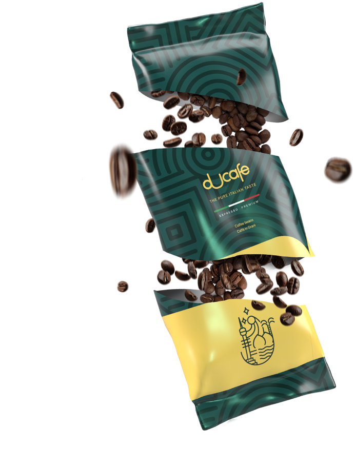 du cafe coffee beans Ducafe offers premium quality coffee beans, meticulously crafted for coffee aficionados. Comprising 70% Arabica and 30% Robusta beans, Ducafe delivers a perfectly balanced flavor profile. The Arabica beans provide a smooth, rich taste with subtle hints of sweetness, while the Robusta beans add a bold, robust intensity and a satisfying crema. Ideal for all brewing methods, Ducafe beans ensure a consistently exceptional cup of coffee, whether you prefer a delicate espresso or a hearty brew. Elevate your coffee experience with Ducafe, where quality meets exquisite taste.